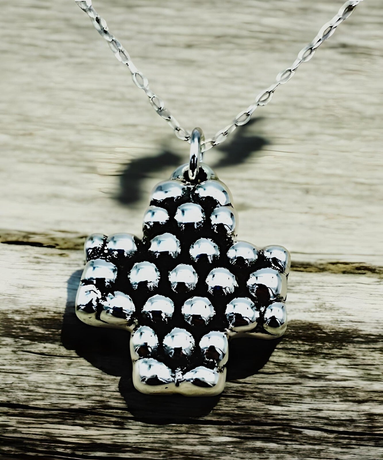 925 Sterling Silver Cross Pendant - Lightweight Charm,Chain Sold Separately 1255