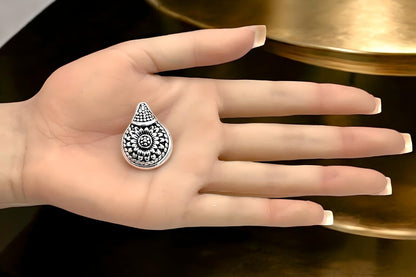 925 STERLING SILVER AZTEC PENDANT LIGHTWEIGHT, CHAIN SOLD SEPARATELY 1602