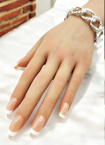 925 Silver Dot Design Curb Bracelet, Light & Comfy with Secure Ball Lock 1425